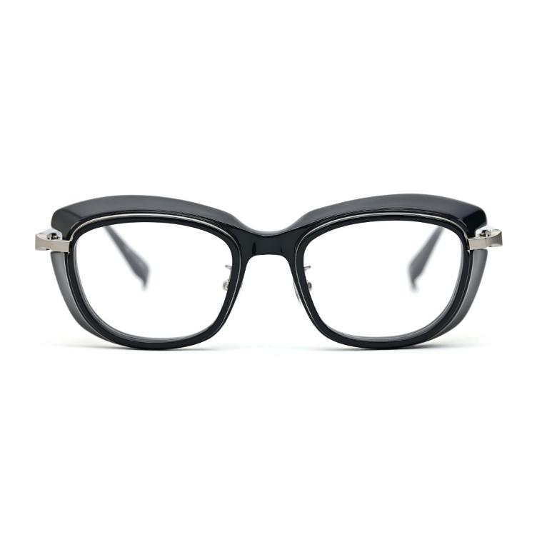 FACTORY900 ファクトリー900 "FACTORY900×フルカワユタカ"コラボレーションモデル FAFY-001 Col.001（黒）限定 ウェリントン メガネフレーム | FACTORY900