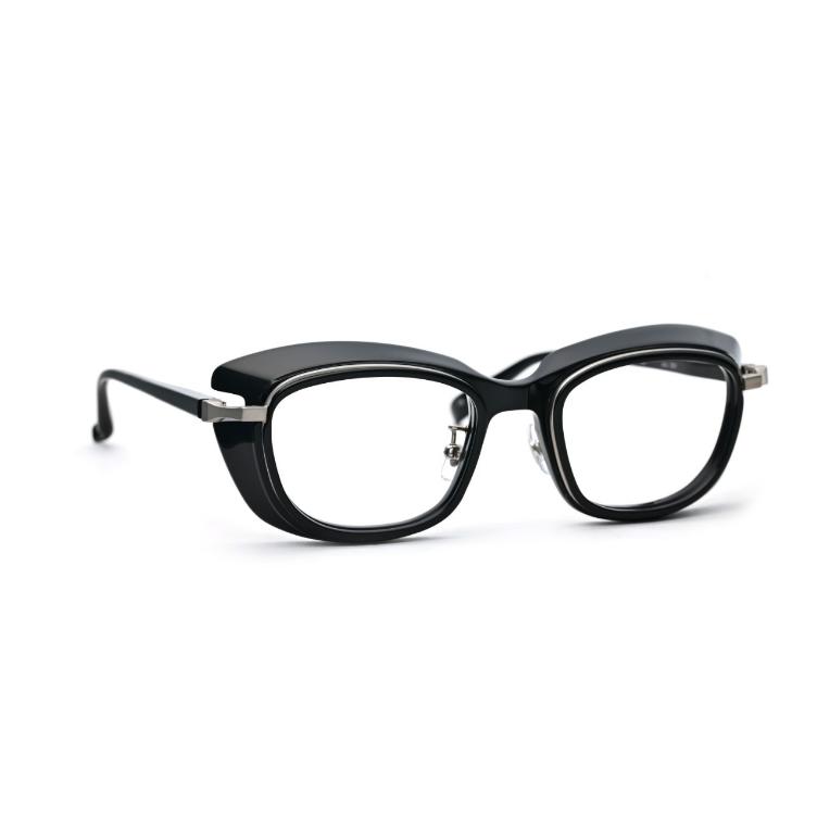 FACTORY900 ファクトリー900 "FACTORY900×フルカワユタカ"コラボレーションモデル FAFY-001 Col.001（黒）限定 ウェリントン メガネフレーム | FACTORY900 | 01