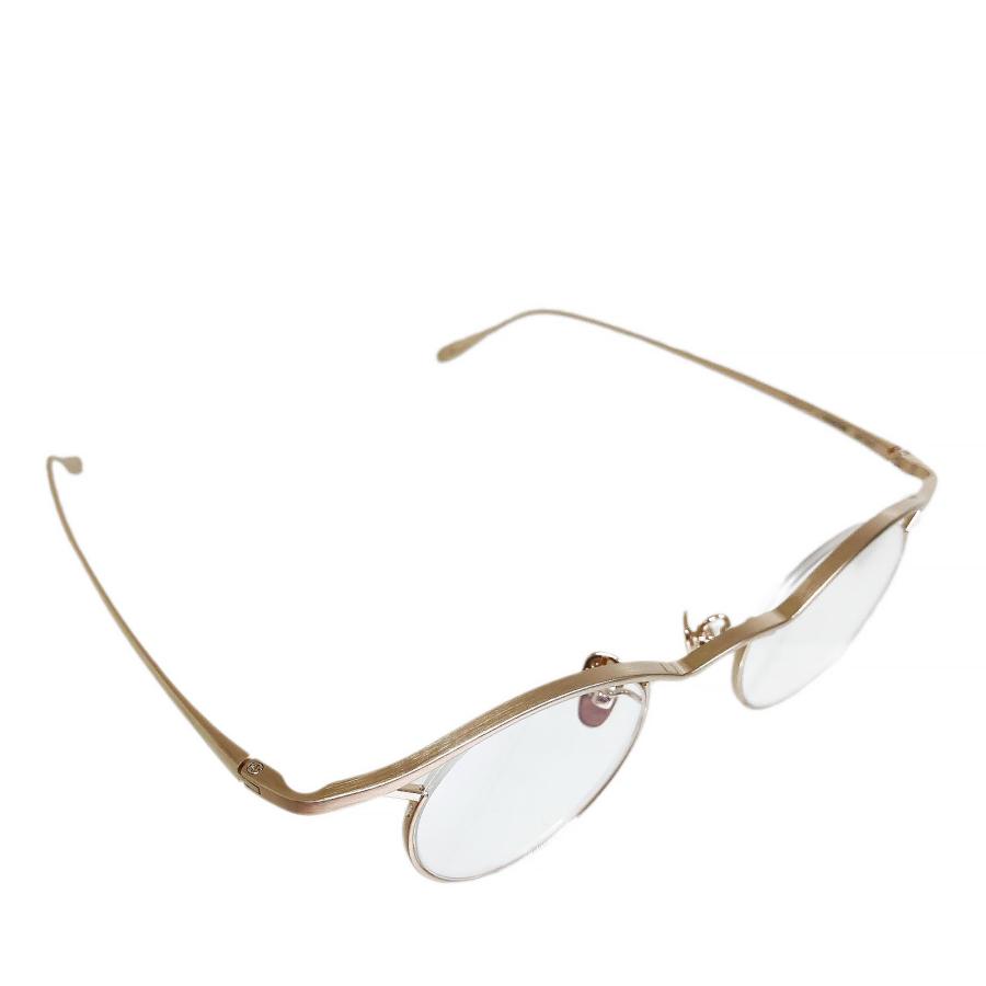 FACTORY900 ファクトリー900 RETRO MF-001 Col.1 ゴールド "Titanos × FACTORY900" チタン ラウンドタイプ メガネフレーム | FACTORY900 | 03