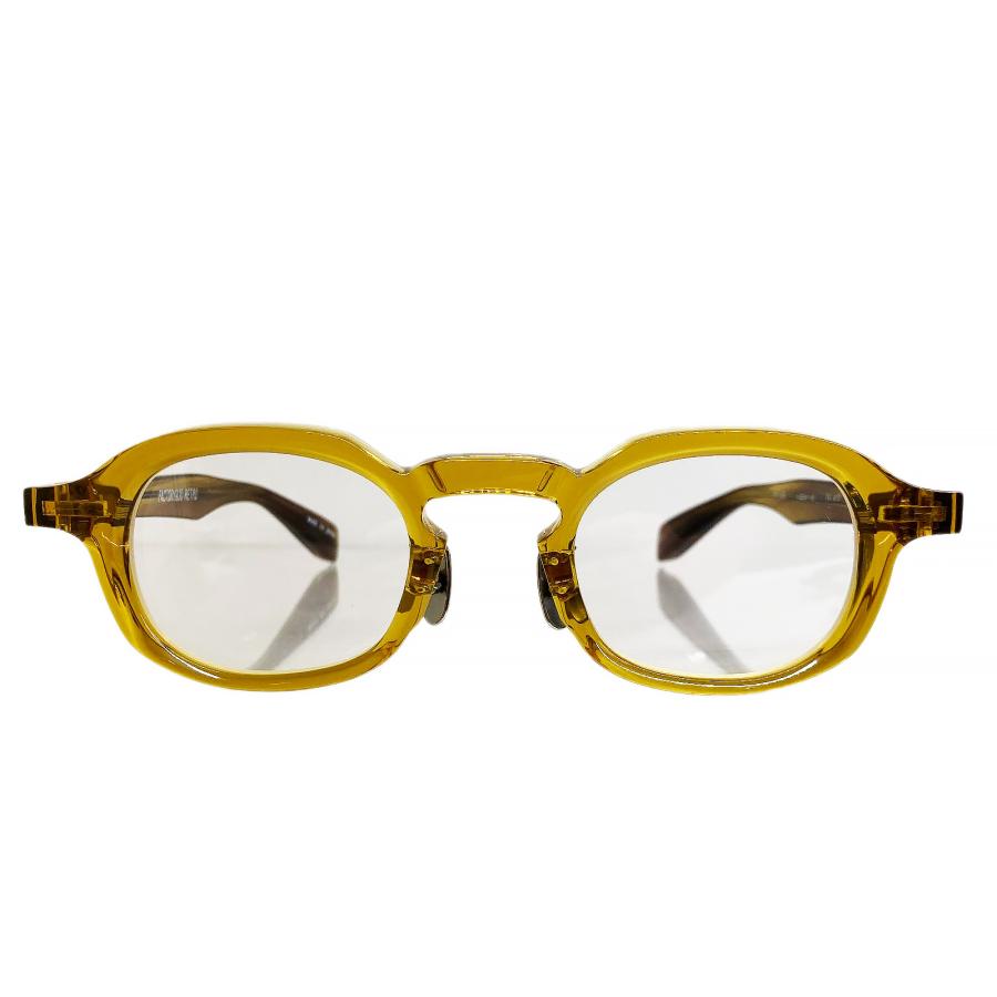 FACTORY900 ファクトリー900 RETRO RF-200 Col.615 クリアイエロー スクエア オーバル テレビジョンカット メガネ 正規取扱店 | FACTORY900 | 01