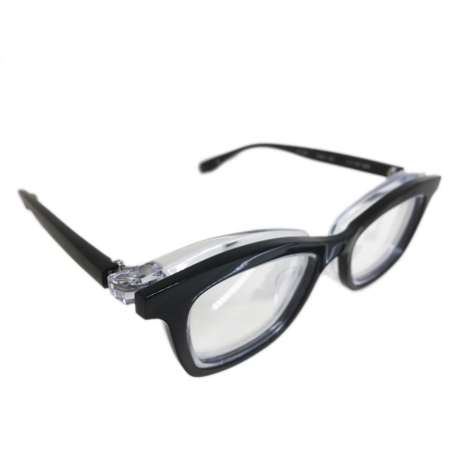 FACTORY900 ファクトリー900 RF-090 Col.001-820（ブラック/クリア）RETROシリーズ ウェリントン メガネフレーム 正規取扱店 | FACTORY900 | 03