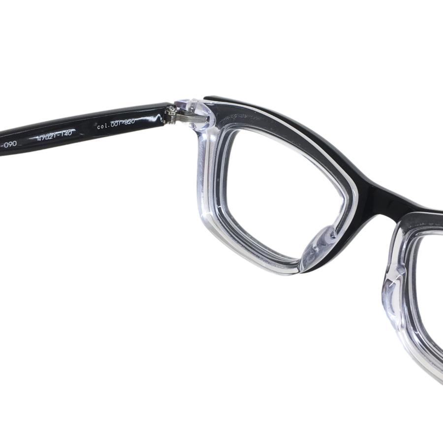 FACTORY900 ファクトリー900 RF-090 Col.001-820（ブラック/クリア）RETROシリーズ ウェリントン メガネフレーム 正規取扱店 | FACTORY900 | 05