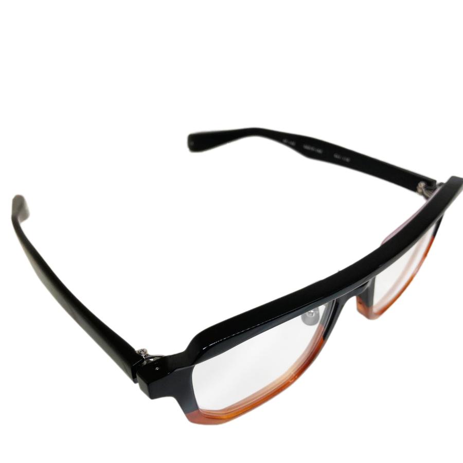 FACTORY900 ファクトリー900 RETRO RF-162 Col.110 : black/demi two-tone 黒×茶 ツーブリッジ スクエアタイプ メガネ サングラス 正規取扱店 | FACTORY900 | 03