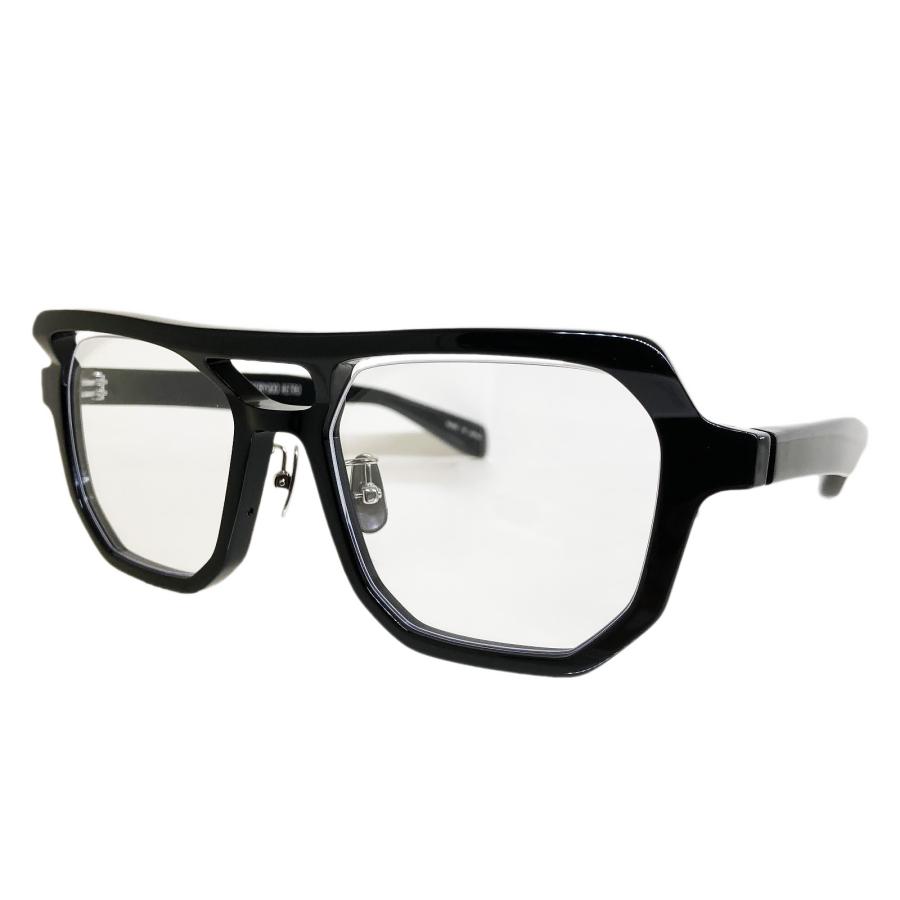 FACTORY900 ファクトリー900 RETRO RF-162 Col.001: black 黒 ツーブリッジ スクエアタイプ メガネ サングラス 正規取扱店 | FACTORY900