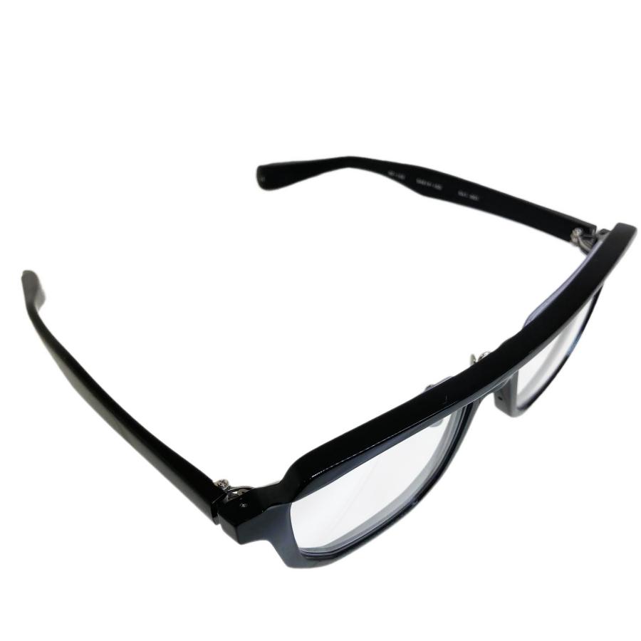 FACTORY900 ファクトリー900 RETRO RF-162 Col.001: black 黒 ツーブリッジ スクエアタイプ メガネ サングラス 正規取扱店 | FACTORY900 | 03