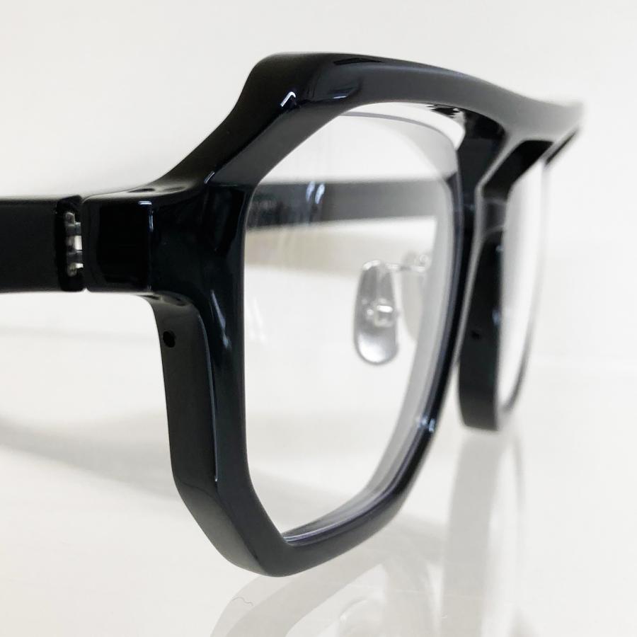 FACTORY900 ファクトリー900 RETRO RF-162 Col.001: black 黒 ツーブリッジ スクエアタイプ メガネ サングラス 正規取扱店 | FACTORY900 | 04
