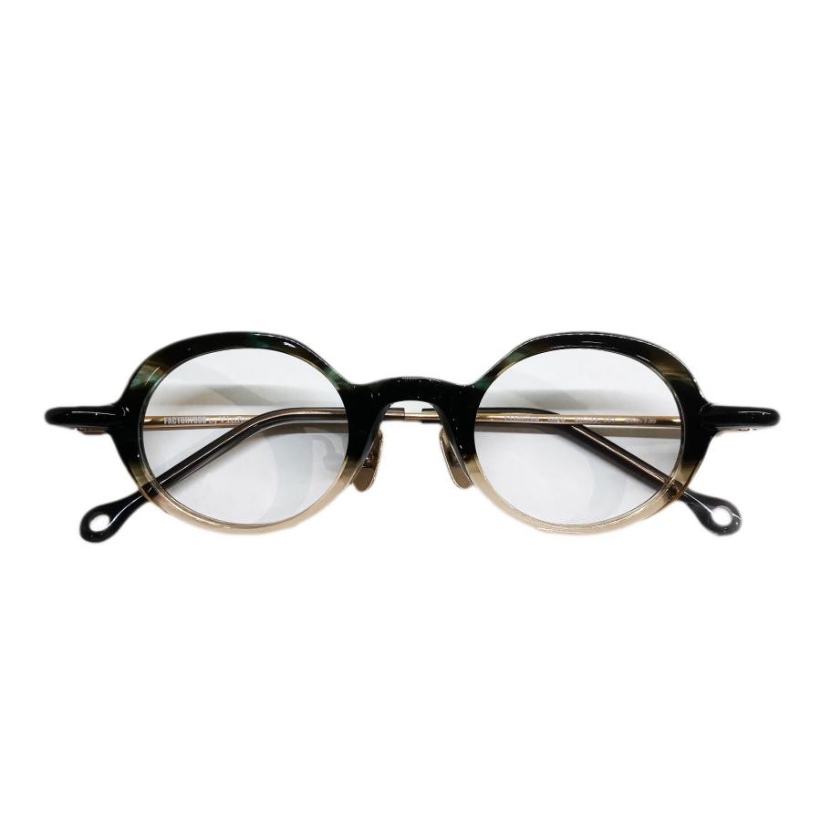 FACTORY900 ファクトリー900 FACTORY900×VioRou "Coro" Col.739 : Green Two-Tone オーバルタイプ メガネ 正規取扱店 | FACTORY900 | 01