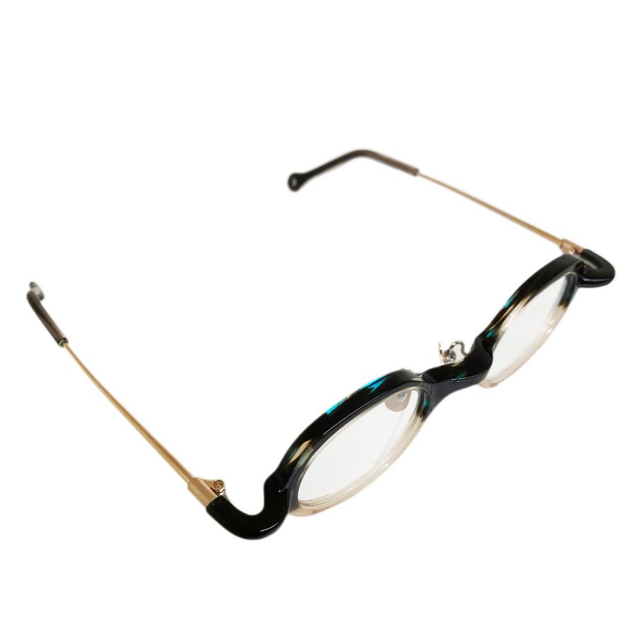 FACTORY900 ファクトリー900 FACTORY900×VioRou "Coro" Col.739 : Green Two-Tone オーバルタイプ メガネ 正規取扱店 | FACTORY900 | 03