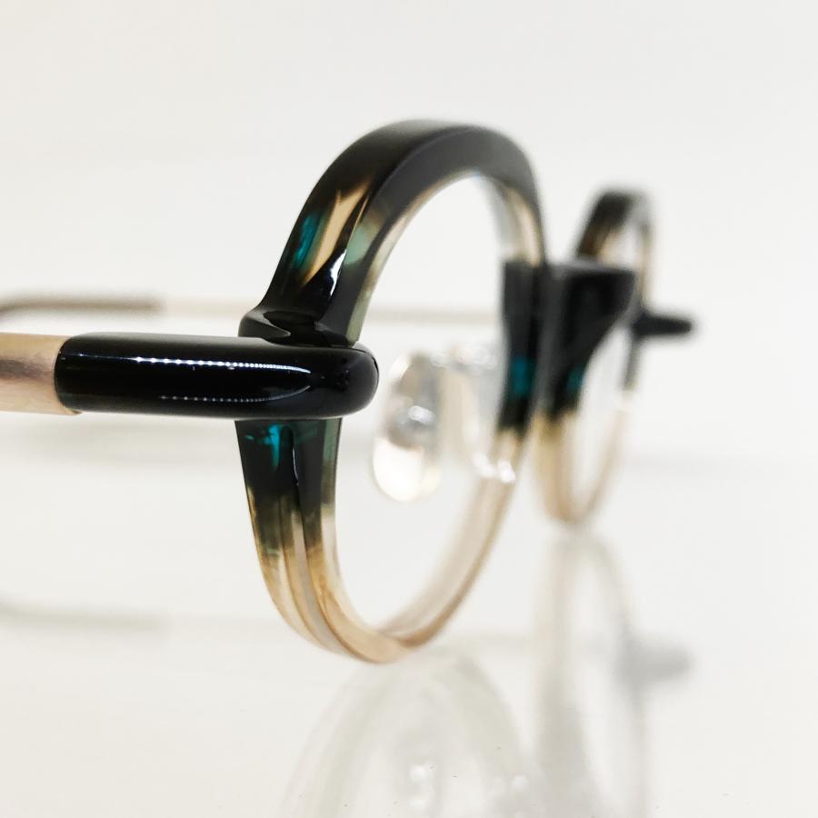 FACTORY900 ファクトリー900 FACTORY900×VioRou "Coro" Col.739 : Green Two-Tone オーバルタイプ メガネ 正規取扱店 | FACTORY900 | 04