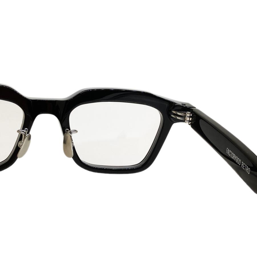FACTORY900 ファクトリー900 RETRO RF-073 Col.001 Black 黒 スクエアタイプ メガネ 正規取扱店 | FACTORY900 | 05