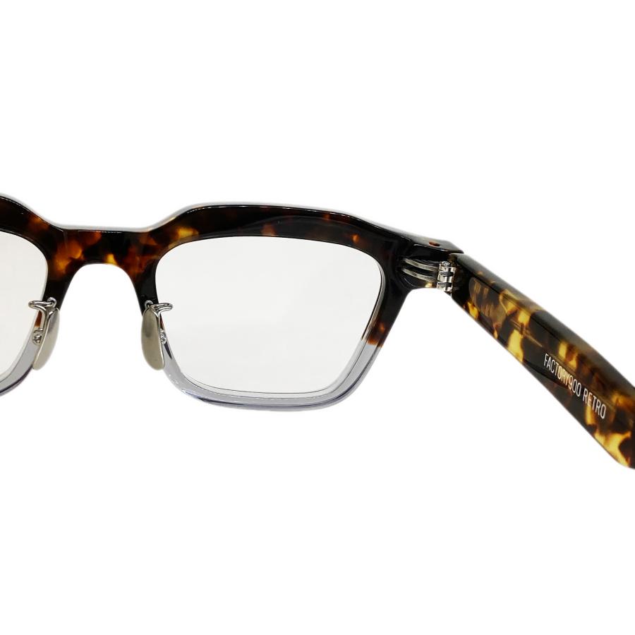 FACTORY900 ファクトリー900 RETRO RF-073 Col.165 Brafu Two-Tone スクエアタイプ メガネ 正規取扱店 | FACTORY900 | 05
