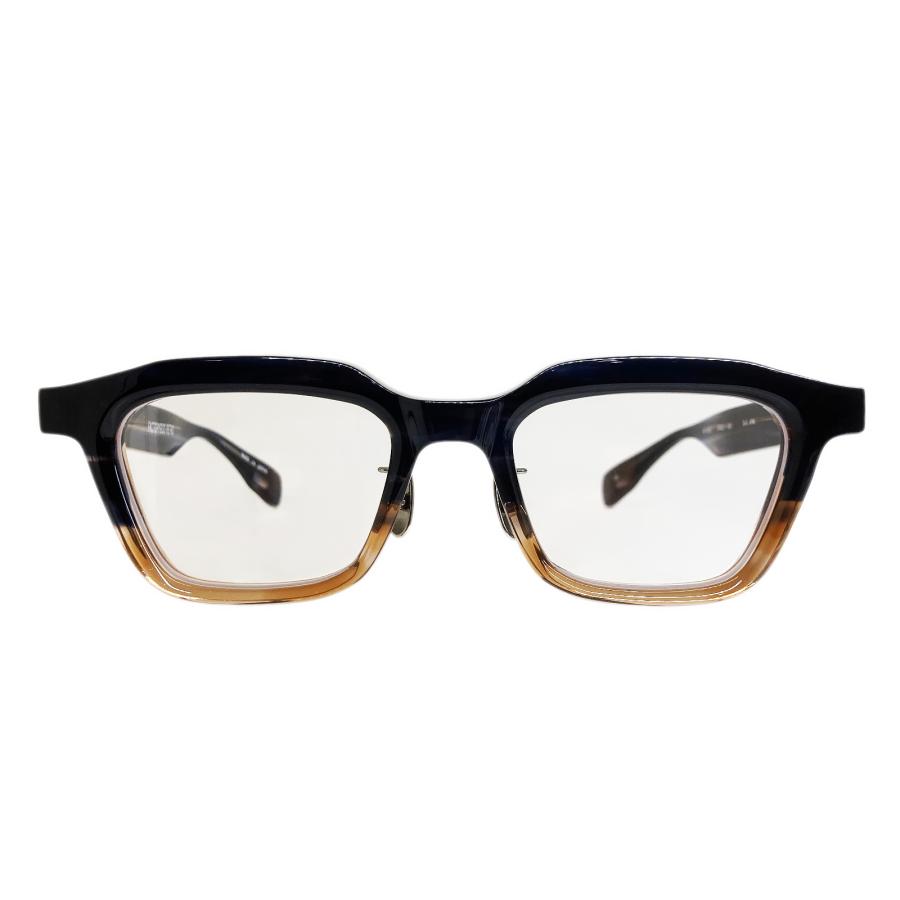 FACTORY900 ファクトリー900 RETRO RF-073 Col.496 Navy Sasa/Brown Two-Tone スクエアタイプ メガネ 正規取扱店 | FACTORY900 | 01