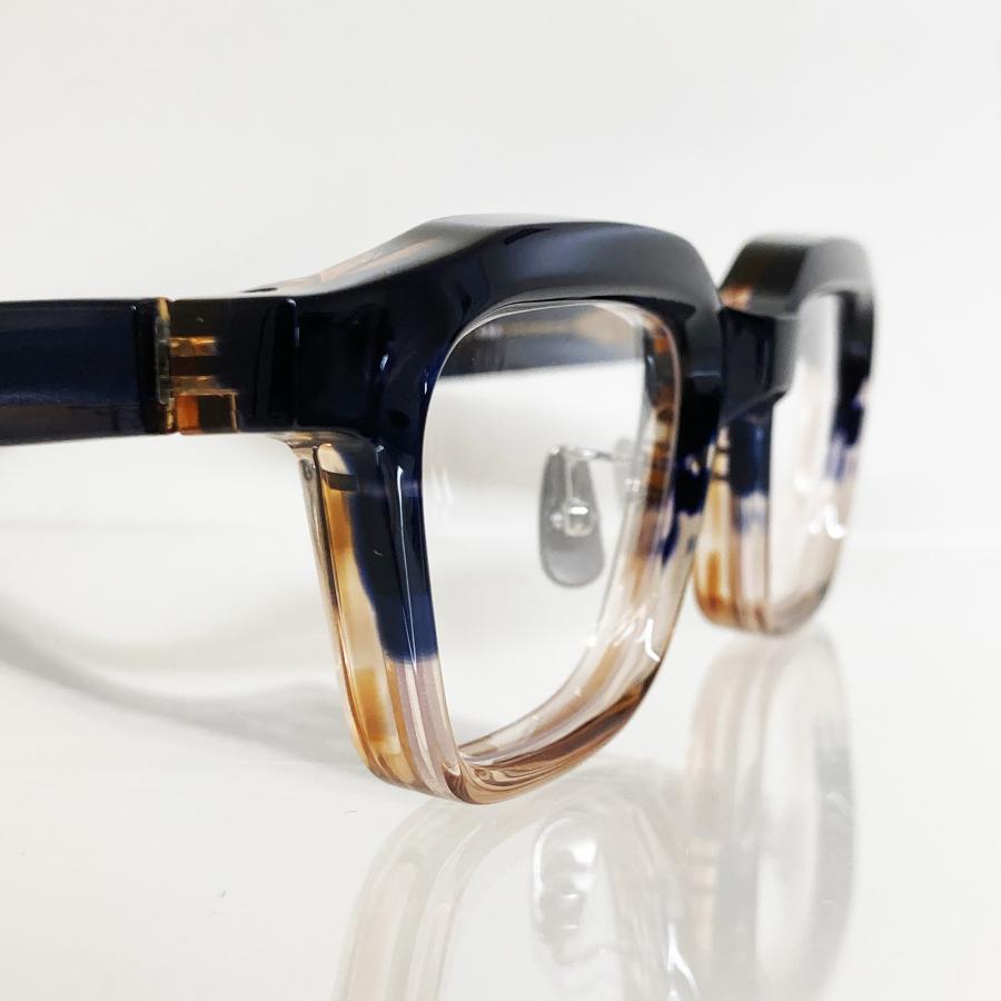 FACTORY900 ファクトリー900 RETRO RF-073 Col.496 Navy Sasa/Brown Two-Tone スクエアタイプ メガネ 正規取扱店 | FACTORY900 | 04