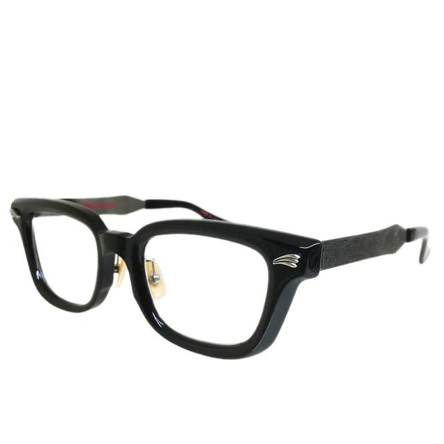 GROOVER/グルーバー 「CAGE」Col.1/Black 黒 ウェリントンタイプフレーム 正規取扱店 | GROOVER