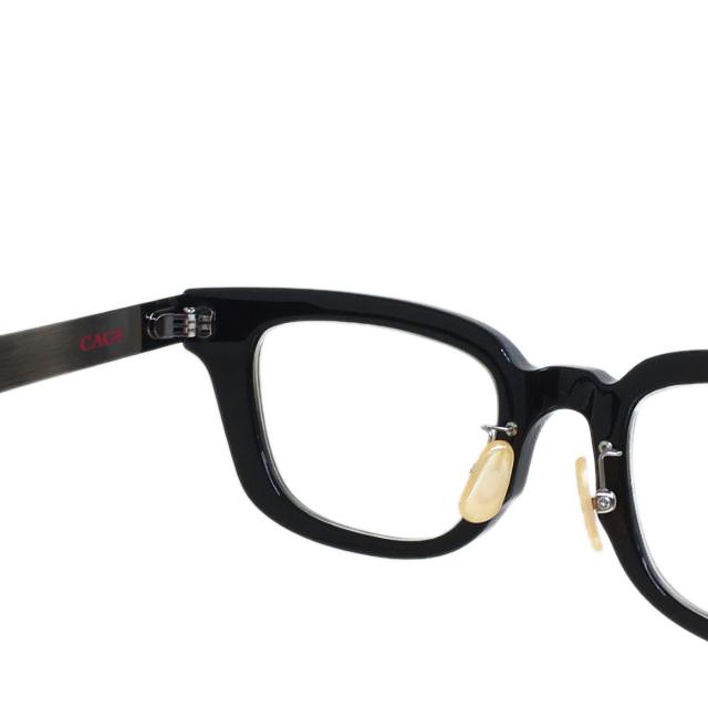 GROOVER/グルーバー 「CAGE」Col.1/Black 黒 ウェリントンタイプフレーム 正規取扱店 | GROOVER | 05