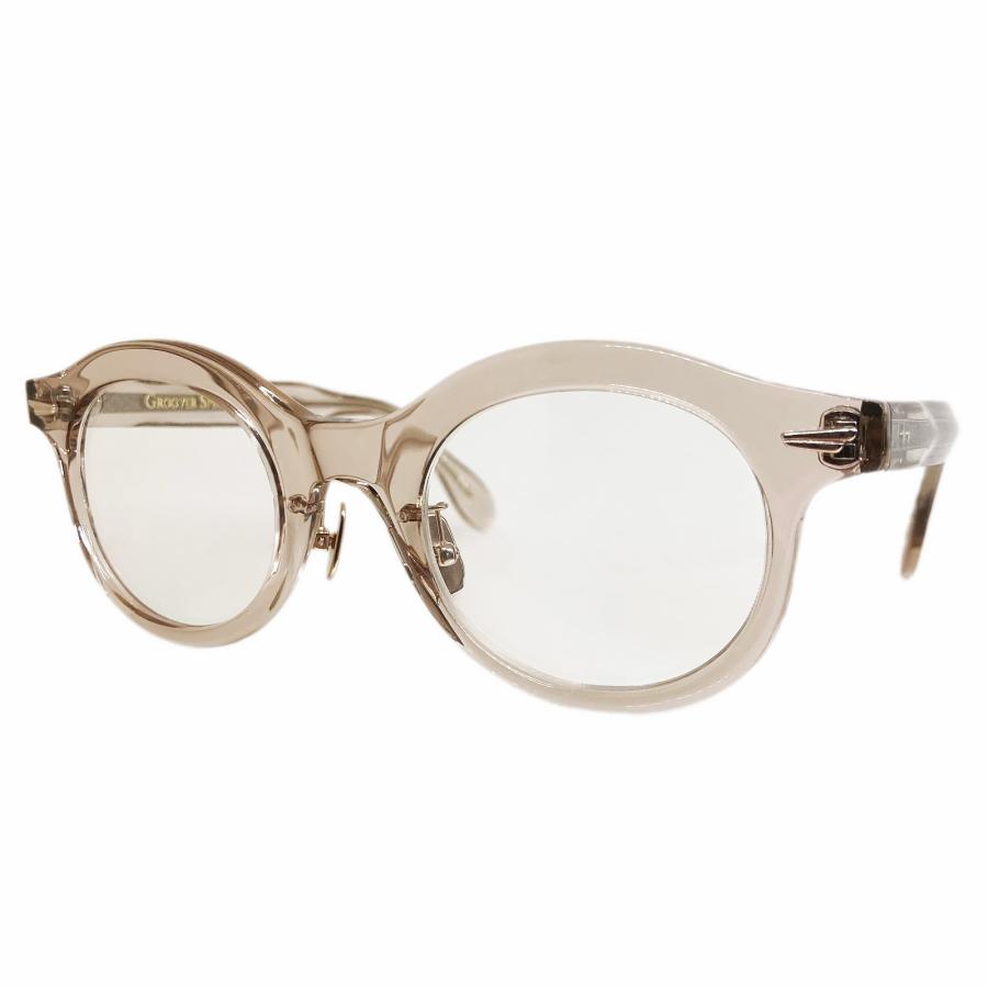 GROOVER グルーバー AZTEC/アステカ Col.3 CLEAR BEIGE クリアベージュ サングラス メガネ ボストン+ラウンドタイプ 正規取扱店 | GROOVER