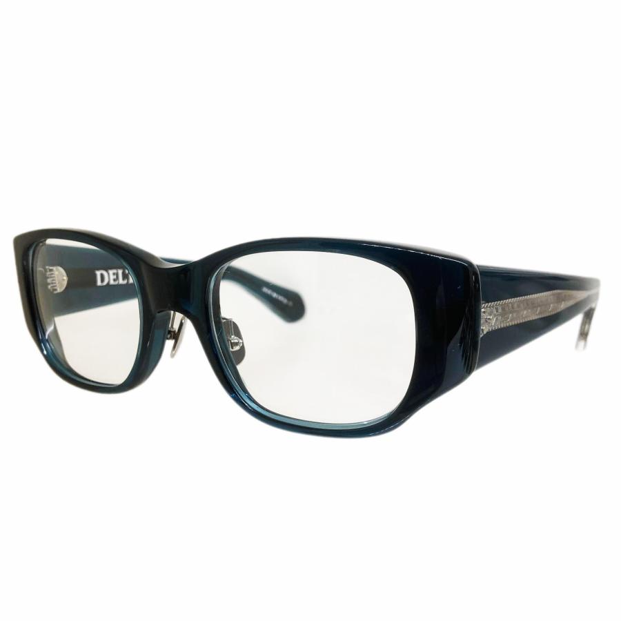 GROOVER グルーバー DELTA/デルタ Col.2 INDIGO インディゴ 藍色 メガネ ウェリントンタイプ 正規取扱店 | GROOVER