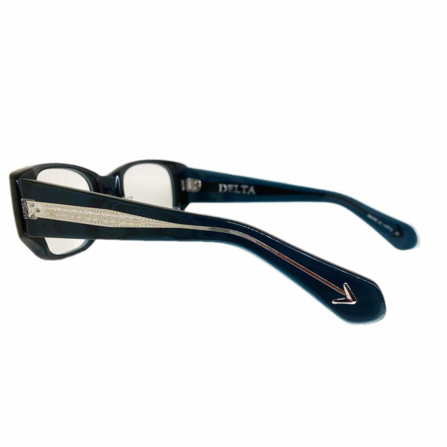 GROOVER グルーバー DELTA/デルタ Col.2 INDIGO インディゴ 藍色 メガネ ウェリントンタイプ 正規取扱店 | GROOVER | 02