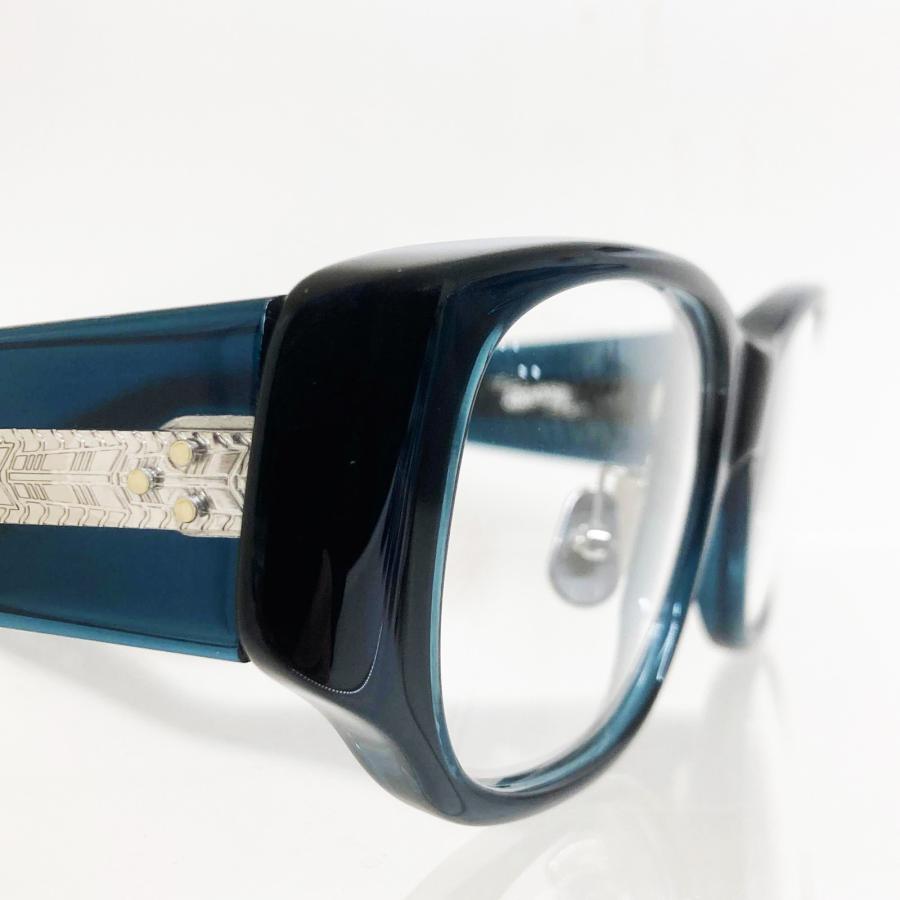 GROOVER グルーバー DELTA/デルタ Col.2 INDIGO インディゴ 藍色 メガネ ウェリントンタイプ 正規取扱店 | GROOVER | 04