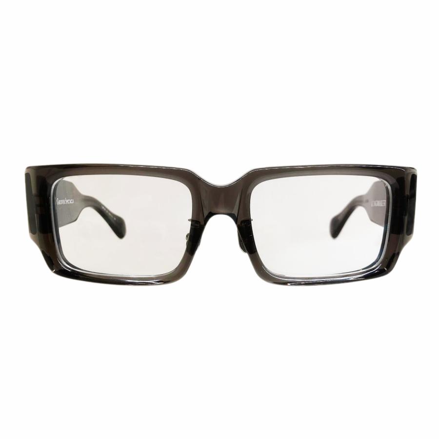 GROOVER グルーバー KINGMAKER/キングメーカー Col.3 SOMKE クリアグレー サングラス メガネ スクエアタイプ 正規取扱店 | GROOVER | 01