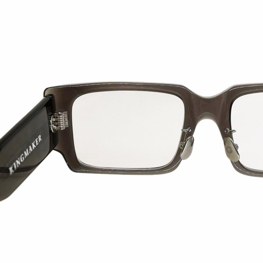 GROOVER グルーバー KINGMAKER/キングメーカー Col.3 SOMKE クリアグレー サングラス メガネ スクエアタイプ 正規取扱店 | GROOVER | 05
