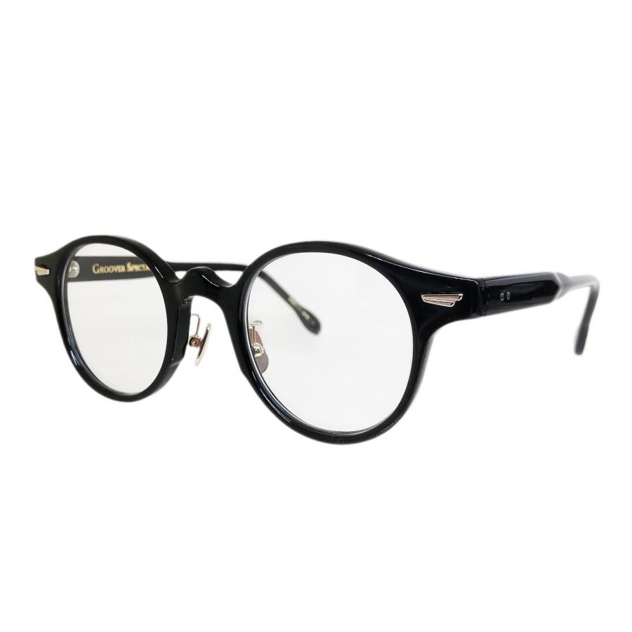 GROOVER グルーバー SALINGER/サリンジャー Col.1 BLACK 黒 サングラス メガネ ボストンタイプ 正規取扱店 | GROOVER