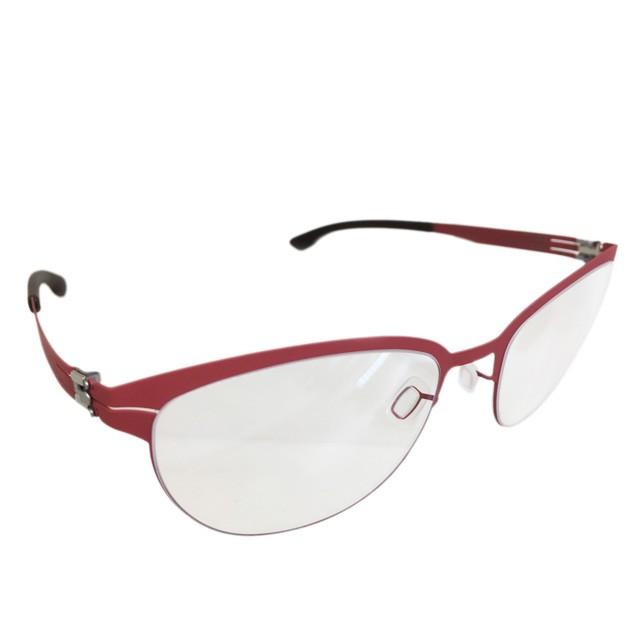 ic! berlin アイシー! ベルリン The Ingenue/ザ・アンジェニュ Col.Carmine Red 赤 メガネ メタルフレーム"Cinematik/シネマティック"コレクション 正規輸入品 | ic!berlin | 03