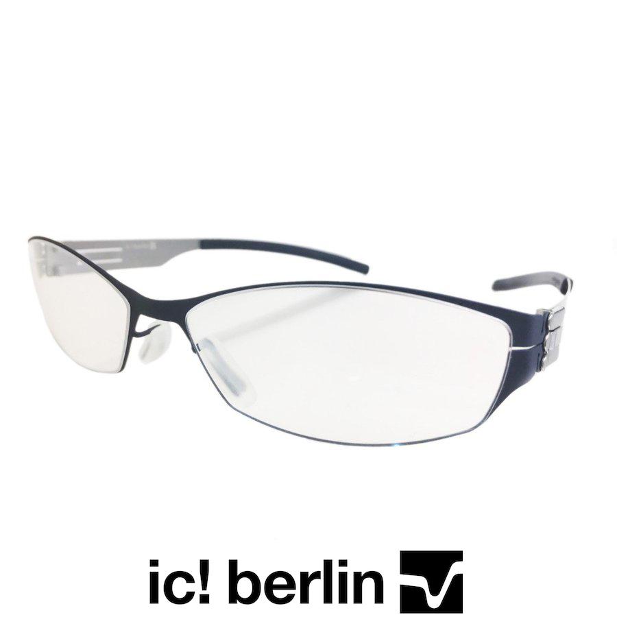 ic! berlin（アイシー! ベルリン） 『The Guuchan』 Col.Marine Blue/Pearl （マリンブルー/パール）復刻 メガネ/フレーム メタルフレーム （正規輸入品）