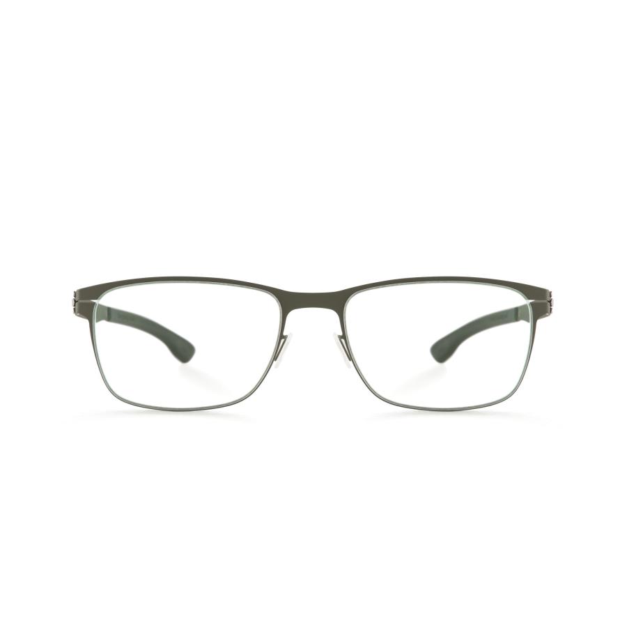 ic! berlin アイシー! ベルリン Dennis N. Col.Moss Dark Green モスダークグリーン カーキ ウェリントンタイプフレーム 正規輸入品 | ic!berlin | 01