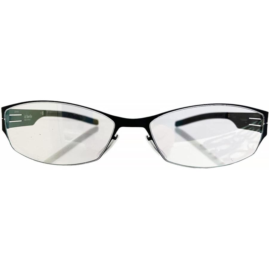 ic! berlin アイシー! ベルリン The Guuchan Col.Black ブラック 黒 復刻 メガネ フレーム メタルフレーム 正規輸入品 | ic!berlin | 01