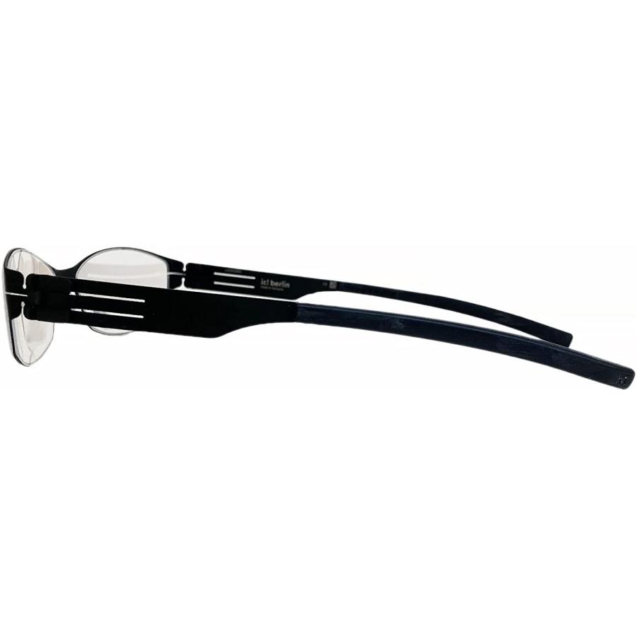 ic! berlin アイシー! ベルリン The Guuchan Col.Black ブラック 黒 復刻 メガネ フレーム メタルフレーム 正規輸入品 | ic!berlin | 02