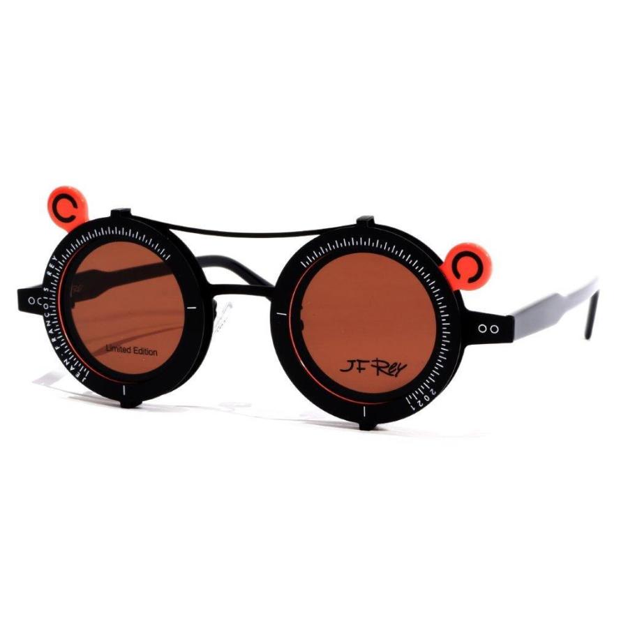J.F.REY ジェイ.エフ.レイ CLIP-IN COLLECTION 「MERCI JAPON 2021」 メガネ/サングラス ラウンドタイプ  Col.0060（black/orange & black clip) 正規輸入品 | J.F.REY