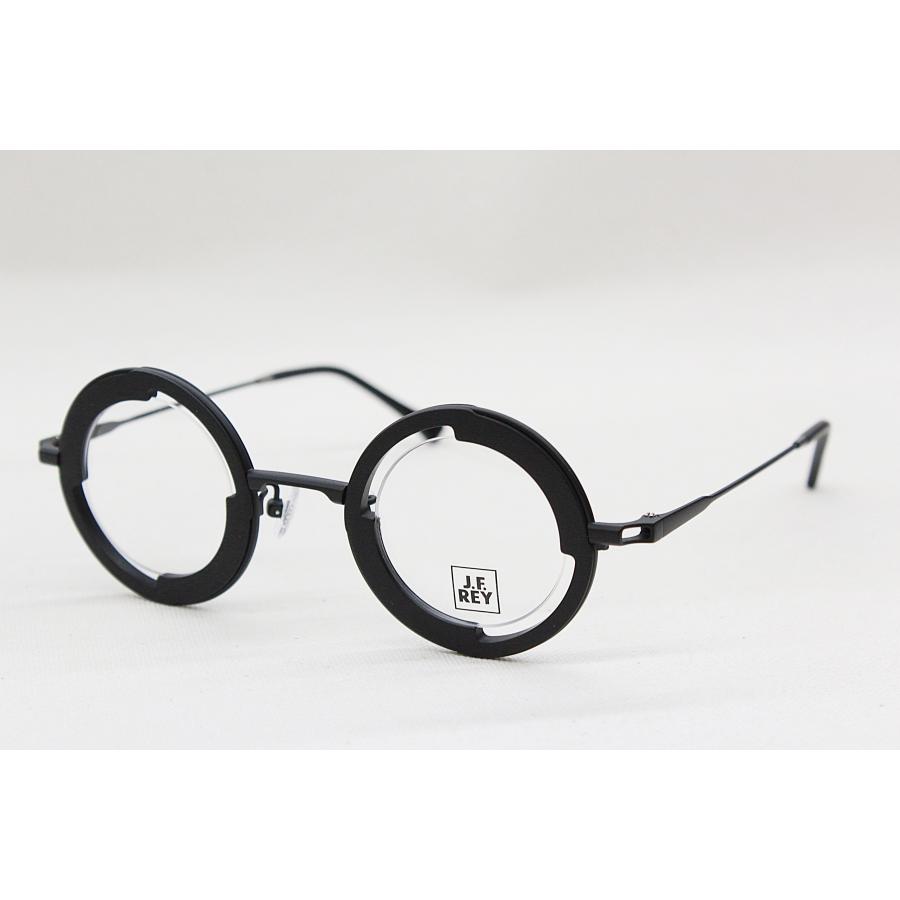 J.F.REY ジェイ.エフ.レイ JF3024 Col.0000 ブラック クリップオン ラウンドタイプ メガネ サングラス 正規輸入品 | J.F.REY