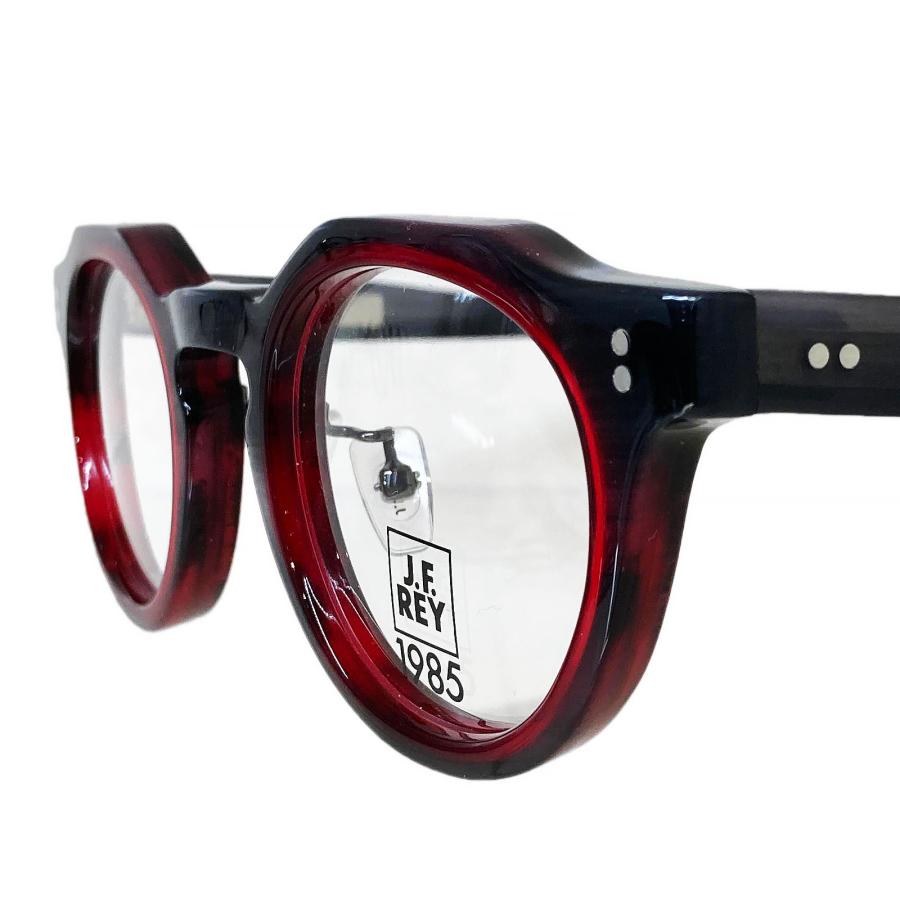 J.F.REY ジェイ.エフ.レイ "LINCOLN AF" Col.0230 グレー/レッド クラウンパントタイプ メガネ サングラス 正規輸入品 | J.F.REY | 02