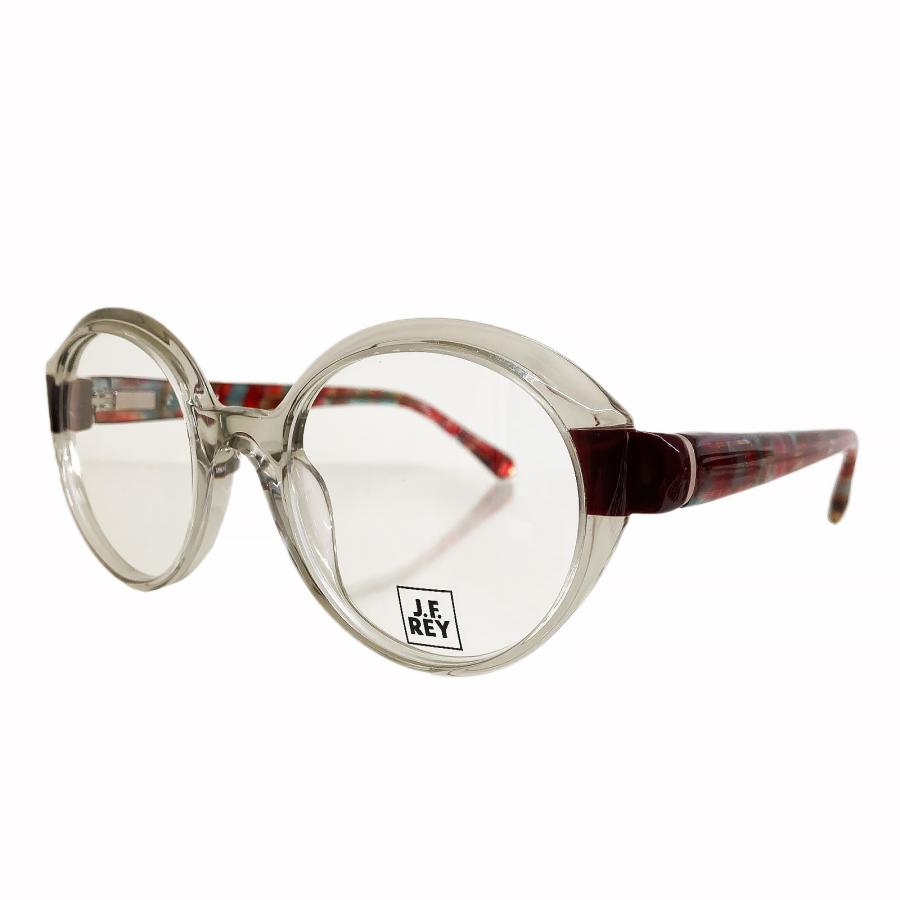 J.F.REY ジェイ.エフ.レイ "JF1546" Col.1438 crystal/red フォックス ラウンド メガネ サングラス 正規輸入品 | J.F.REY