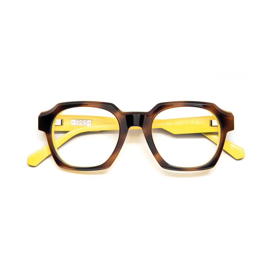 J.F.REY ジェイ.エフ.レイ "ALABAMA" Col.9850 brown/yellow 1985シリーズ スクエア メガネ サングラス 正規輸入品 | J.F.REY | 01