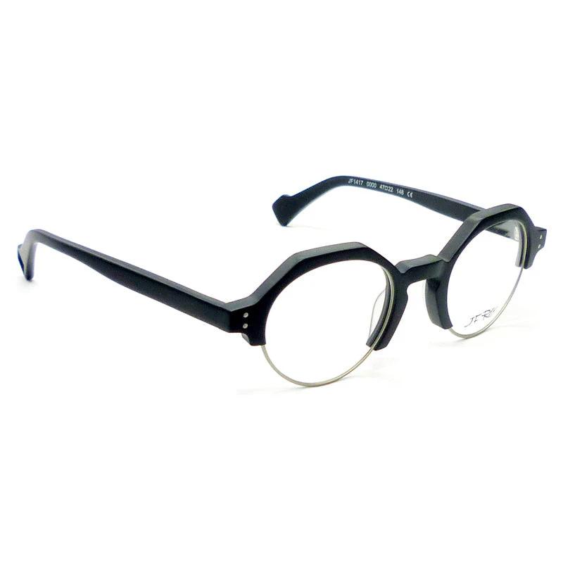 J.F.REY ジェイ.エフ.レイ "JF-1417" Col.0000 Black/Silver クラウンパント ブローサーモントタイプ メガネ サングラス 正規輸入品 | J.F.REY | 01