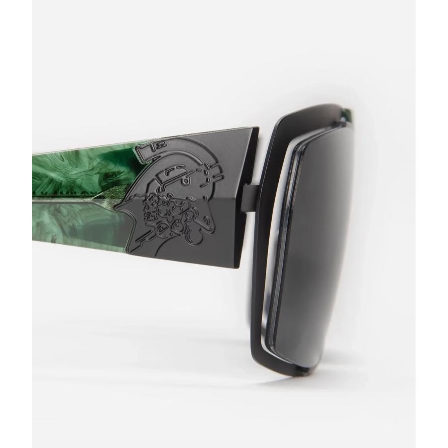 J.F.REY ジェイ.エフ.レイ HK×JF10 Col.4700 GREEN MATTE BLACK+ CAT.3 SOLAR LENSES HIDEO KOJIMA 小島秀夫 サングラス 正規輸入品 | J.F.REY | 02