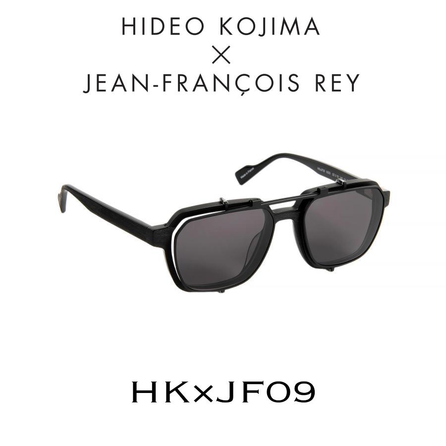 J.F.REY ジェイ.エフ.レイ HK×JF09 Col.0000 GRANITE BLACK/BLACK 3-IN-1 LENSES POLARIZED SOLAR CLIP-ON HIDEO KOJIMA 小島秀夫 サングラス 正規輸入品 | J.F.REY