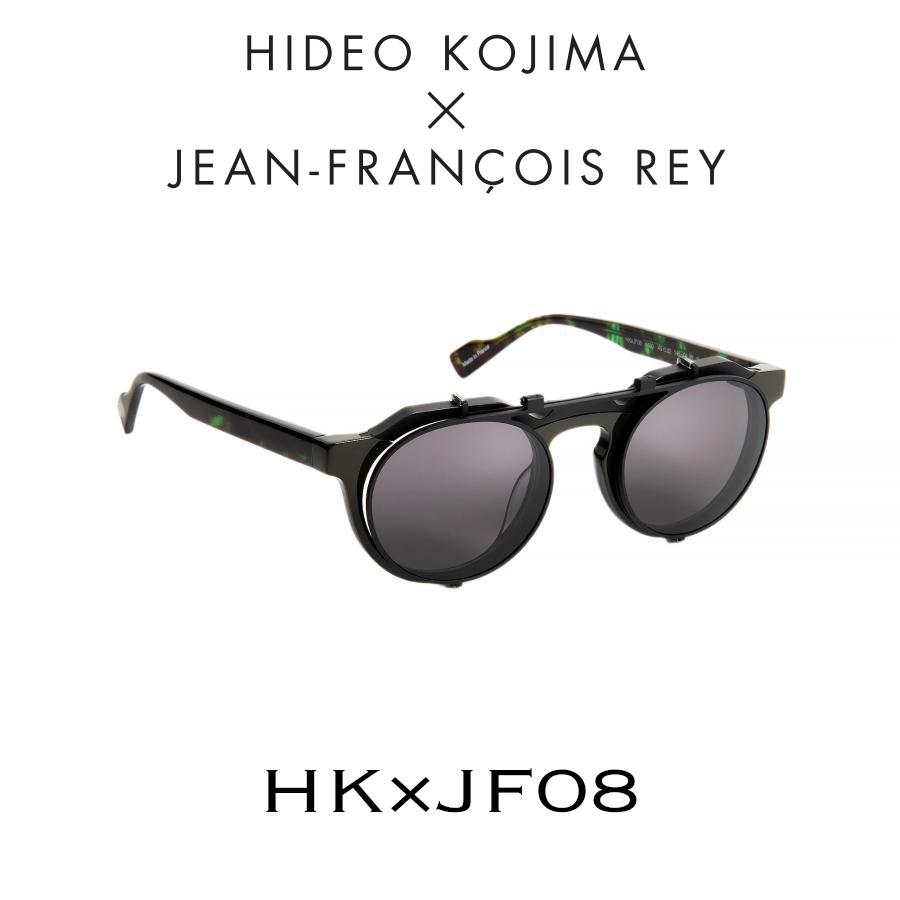 J.F.REY ジェイ.エフ.レイ HK×JF08 Col.4400 JUNGLE BLACK/BLACK 3-IN-1 LENSES POLARIZED SOLAR CLIP-ON HIDEO KOJIMA 小島秀夫 サングラス 正規輸入品 | J.F.REY