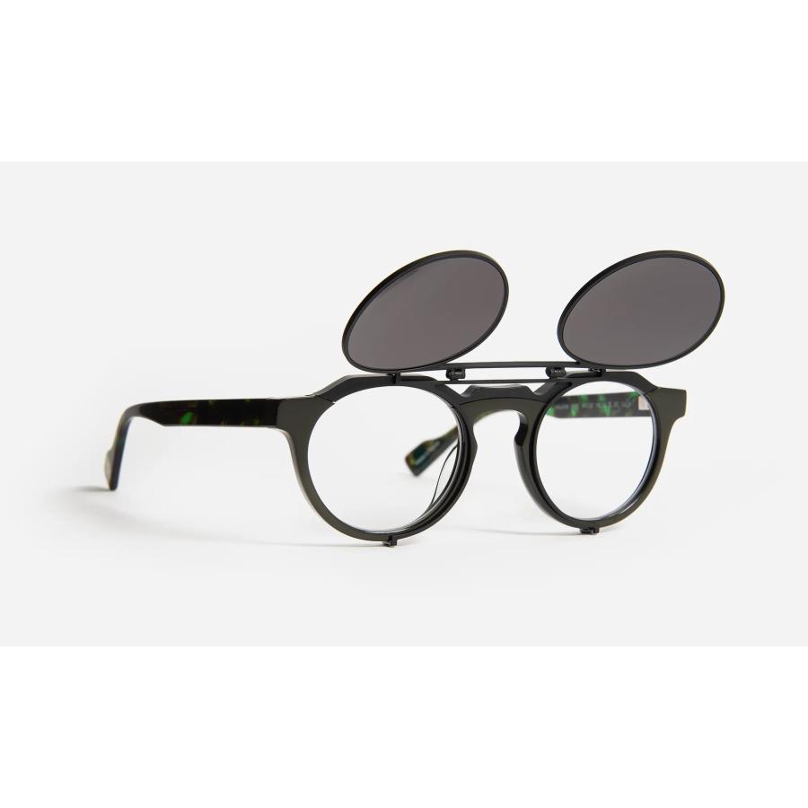 J.F.REY ジェイ.エフ.レイ HK×JF08 Col.4400 JUNGLE BLACK/BLACK 3-IN-1 LENSES POLARIZED SOLAR CLIP-ON HIDEO KOJIMA 小島秀夫 サングラス 正規輸入品 | J.F.REY | 02