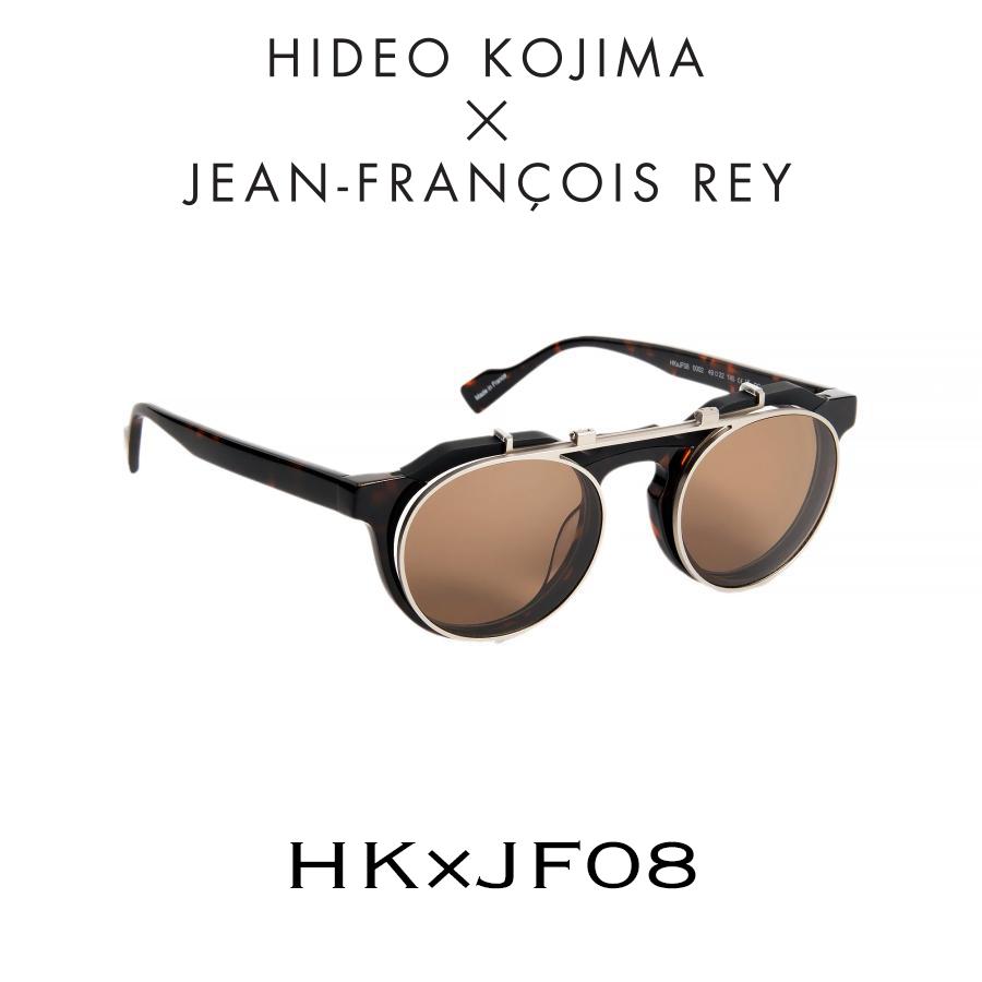 J.F.REY ジェイ.エフ.レイ HK×JF08 Col.0002 DEMI / BLACK 3-IN-1 LENSES POLARIZED SOLAR CLIP-ON HIDEO KOJIMA 小島秀夫 サングラス 正規輸入品 | J.F.REY