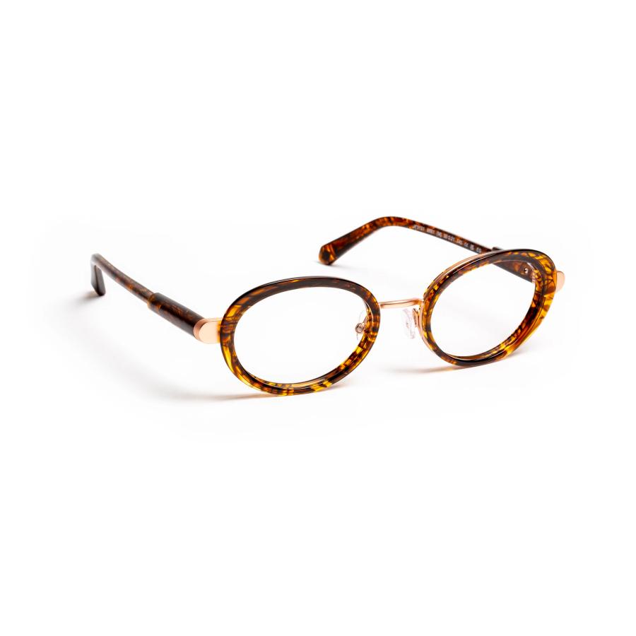 J.F.REY ジェイ.エフ.レイ JF3121 Col.9881 brown/pink gold メガネ レディース オーバルタイプフレーム 正規輸入品 | J.F.REY