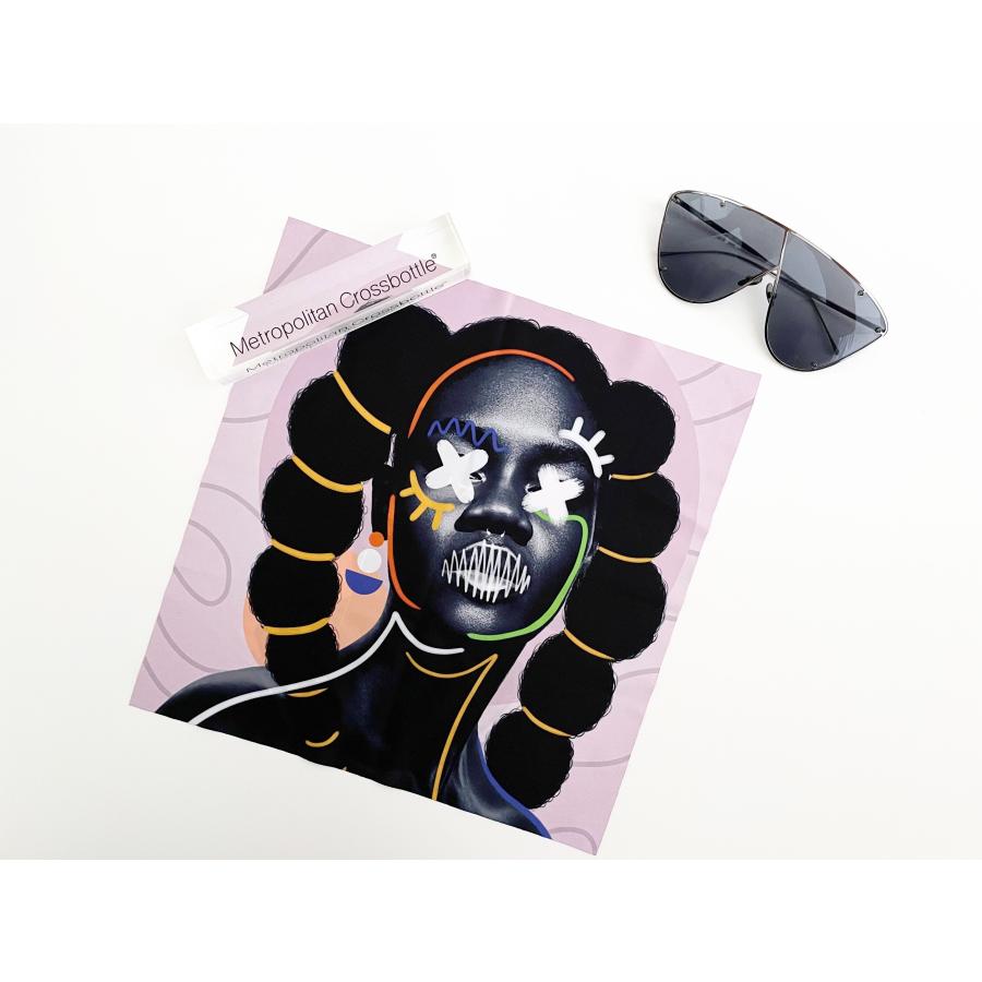 MetropolitanCROSSbottle 30cm角 MCB318 / EYAFA / FASHIONISTA メガネ拭き メトロポリタンクロスボトル |  | 01