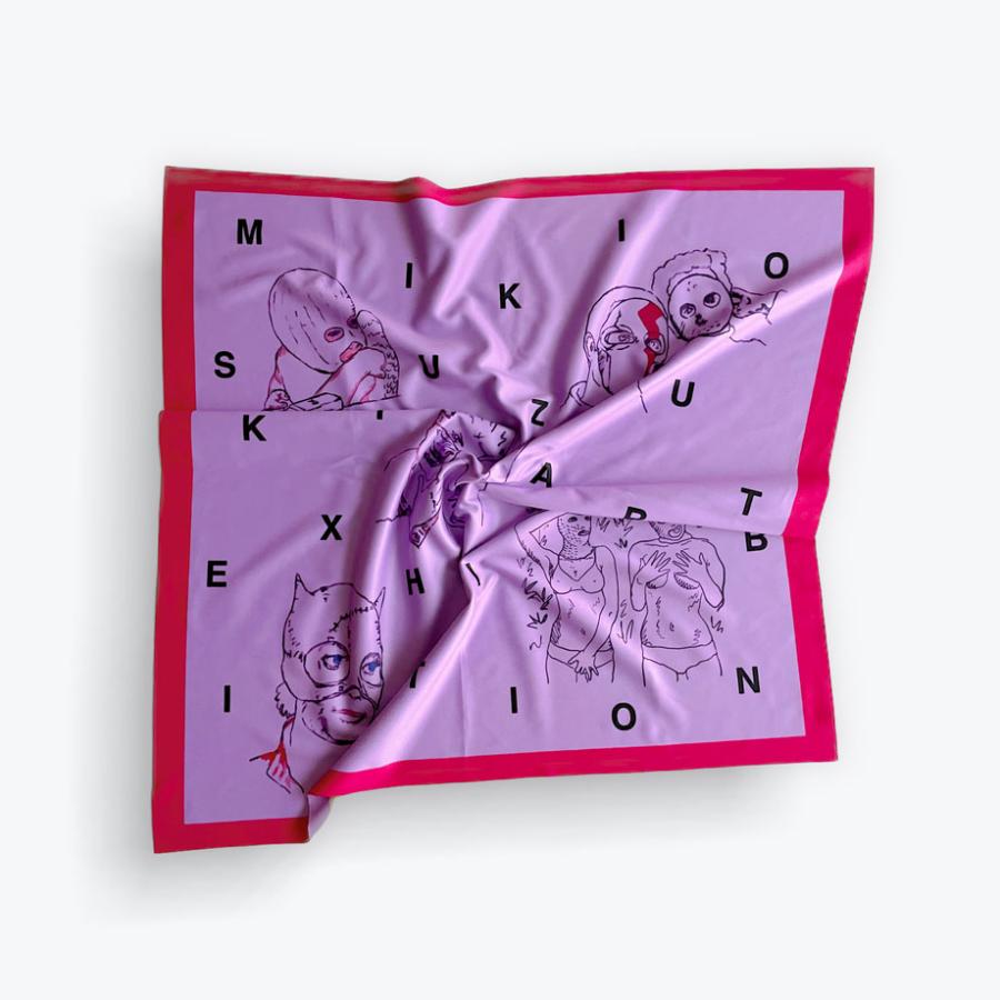 MetropolitanCROSSbottle 55cm角 MCB552103 / MIKIO SUZUKI / NEVER MIND メガネ拭き メトロポリタンクロスボトル |  | 03