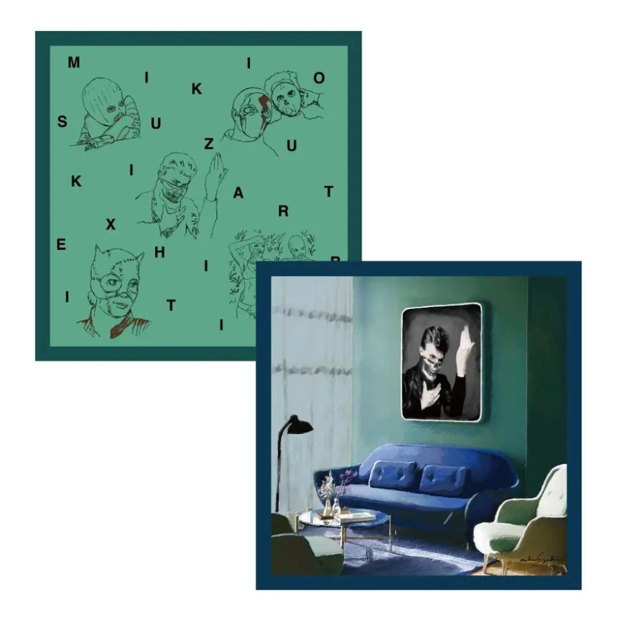 MetropolitanCROSSbottle 55cm角 MCB552102 / MIKIO SUZUKI / NEVER MIND メガネ拭き メトロポリタンクロスボトル | 