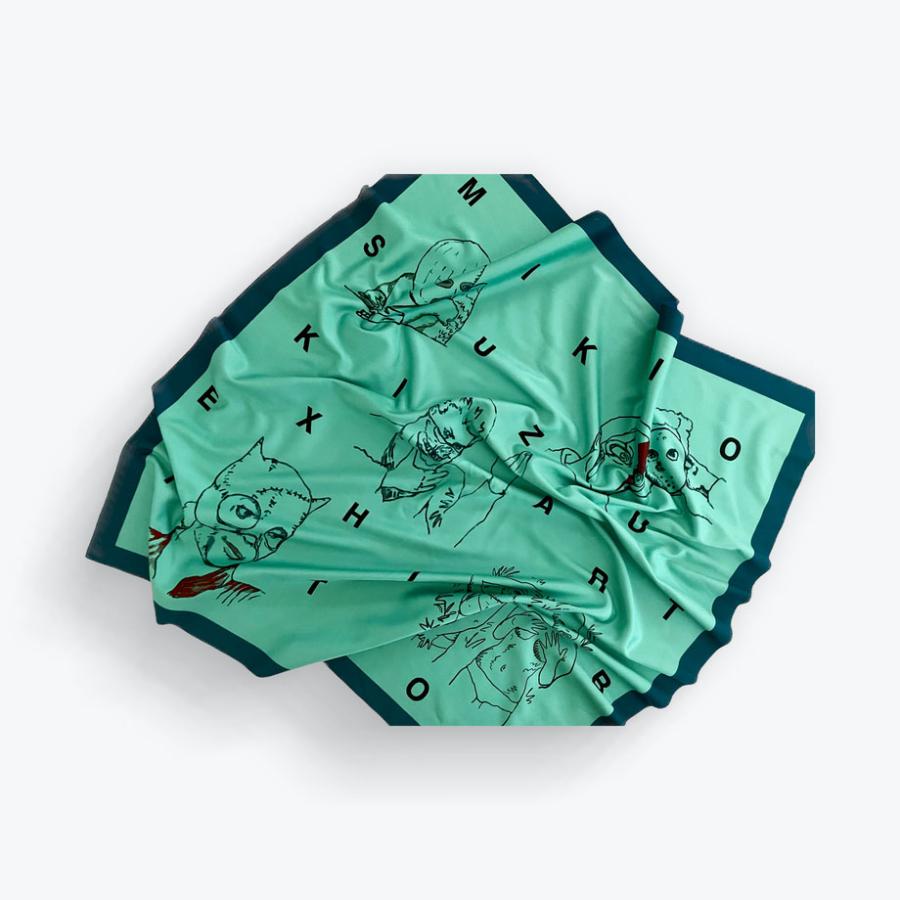 MetropolitanCROSSbottle 55cm角 MCB552102 / MIKIO SUZUKI / NEVER MIND メガネ拭き メトロポリタンクロスボトル |  | 03