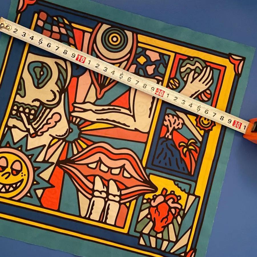 MetropolitanCROSSbottle 30cm角 MCB302 / SEA&WIND / SUMMER メガネ拭き メトロポリタンクロスボトル |  | 03