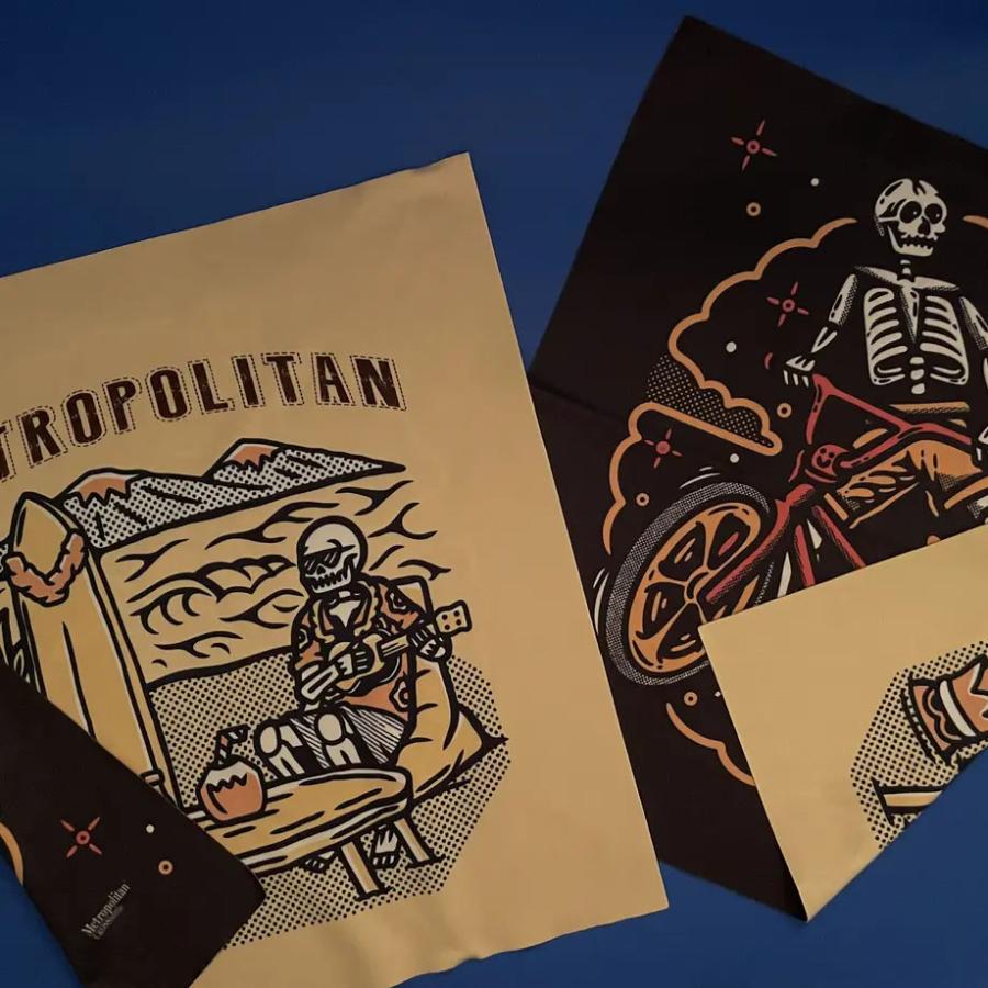 MetropolitanCROSSbottle 30cm角 MCB303 / HAPPY HOUR / SUMMER メガネ拭き メトロポリタンクロスボトル |  | 04