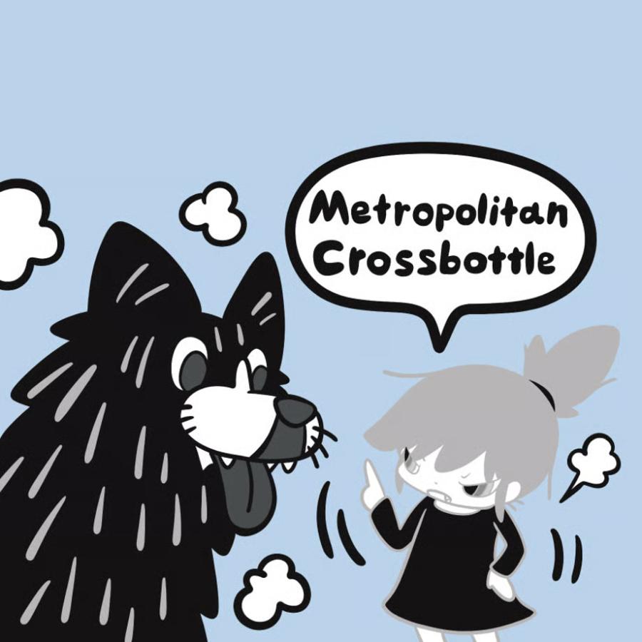 MetropolitanCROSSbottle 30cm角 MCB350 / ウソじゃないもん。 / カメ子カメ男 メガネ拭き メトロポリタンクロスボトル |  | 05